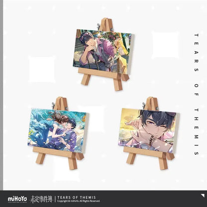 Tears of Themis The Beginning of Always Series Mini Decorative Easel Stand Ornament Luke Pearce A ACG Go Anime www.acg-go.com Art Decor, Artem Wing, Luke Pearce, Marius von Hagen, Tears of Themis, Vyn Richter