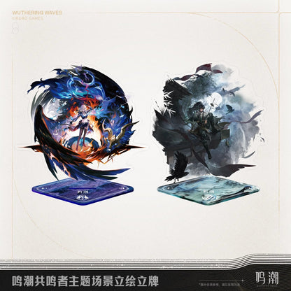 Resonator Theme Scene Acrylic Stand (Galbrena, Qiuyuan)