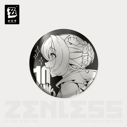 Zenless Zone Zero Time Signal Research Series Metallic Mirror Badge Vol.2