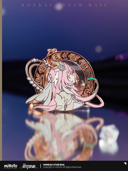 Honkai: Star Rail Cyrene Theme Impression Series Quicksand Metal Keychain