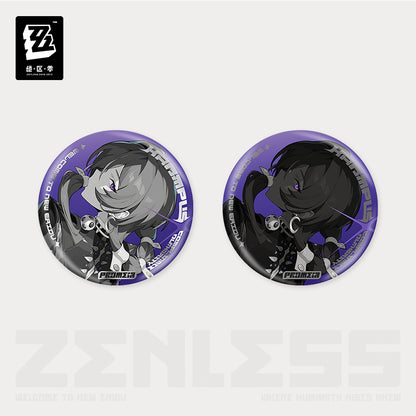 Zenless Zone Zero Mindscape Cinema Series Krampus Reflective Badge