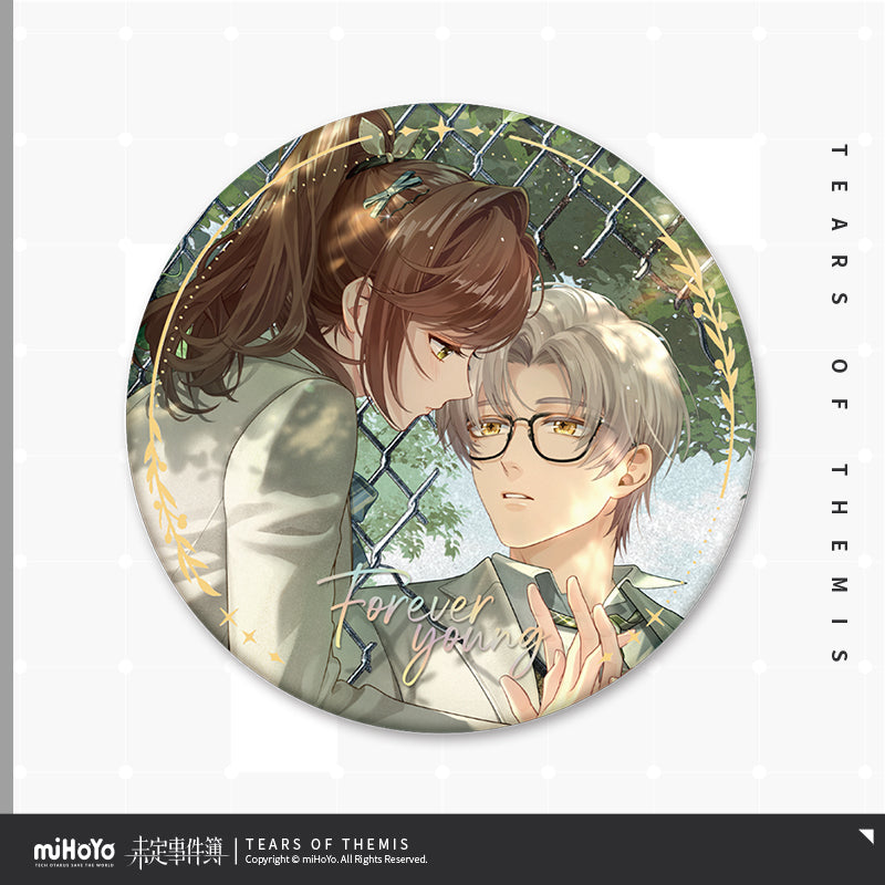 8th Anniversary Forever Young Series Double Badge
