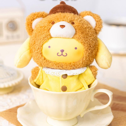 Sanrio Characters Latte Baby Series Plush Keychain Mystery Box