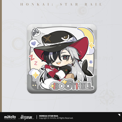 Boys Dormitory Series Chibi Square Badge
