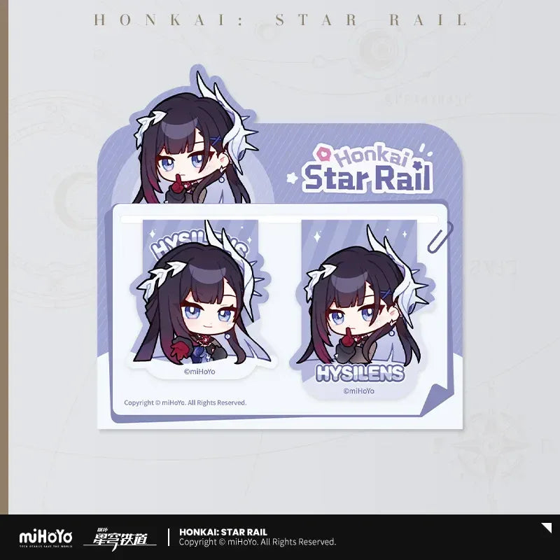 Honkai: Star Rail Pom-Pom Exhibition Series Soft Magnetic Bookmark Set