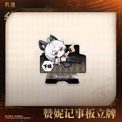 Resonator Theme Zani Impression Note Board Standee