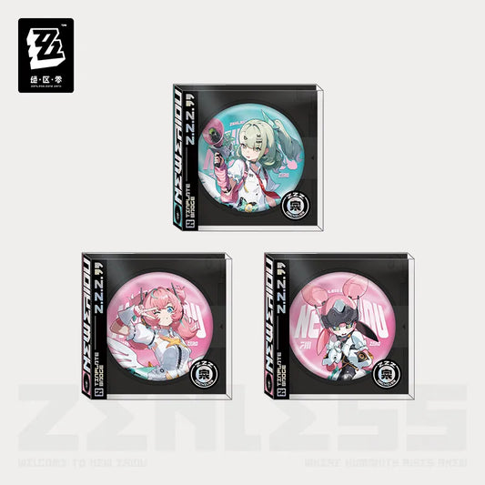 Zenless Zone Zero Artwork Series Angels of Delusion Tinplate Badge