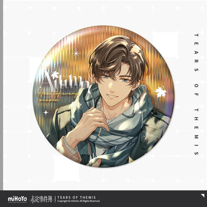 Tears of Themis Heart of Every Seasons Series Tinplate Badge Artem Wing ACG Go Anime www.acg-go.com Artem Wing, Badge, Luke Pearce, Marius von Hagen, Tears of Themis, Vyn Richter