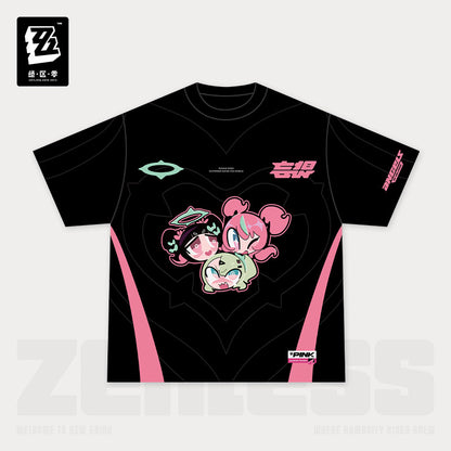 Zenless Zone Zero PINK Sugar Rush Series Printed T-shirt