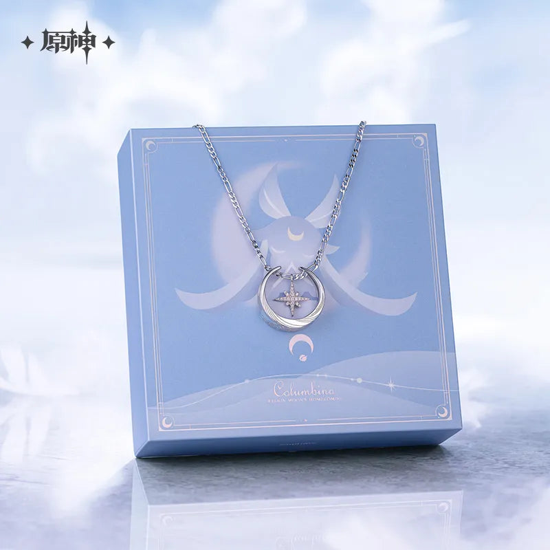 Genshin Impact Columbina Impression Series Necklace & Ring Set
