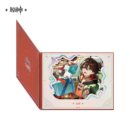 Genshin Impact The Day of Destiny Series Flip Page Window Shikishi Cardboard 2025