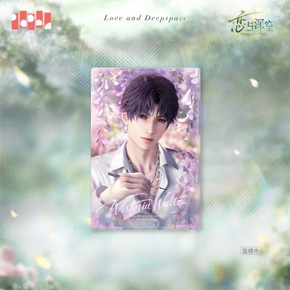 Love and Deepspace Spring and Flowers Series Floral Silhouette Acrylic Shikishi Cardboard