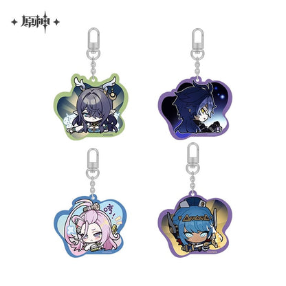 Nod-Krai Chibi Emojis  Series Acrylic Keychain