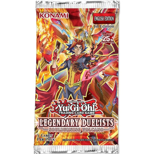 yu gi oh trading card game tcg legendary duelists soulburning volcano booster display ACG GO