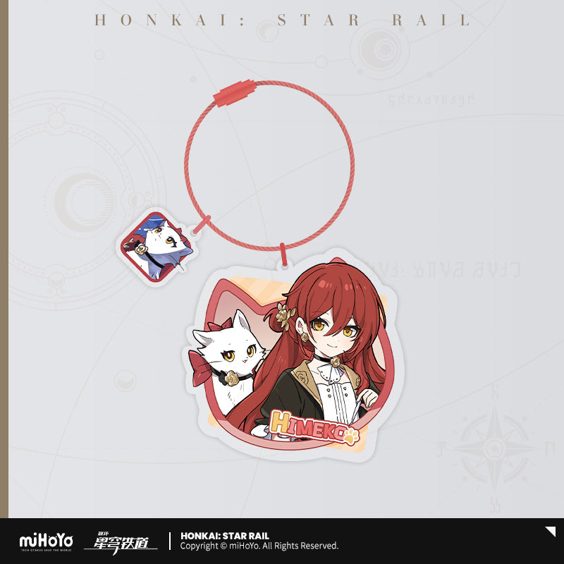 Little Cat Series Acrylic Keychain