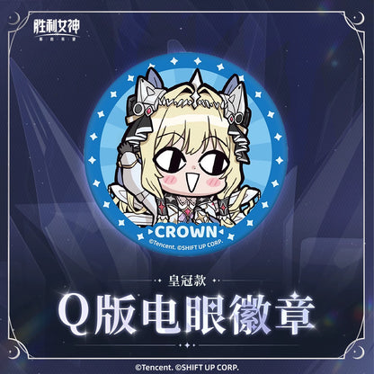 Goddess of Victory: Nikke Chibi Badge: CROWN