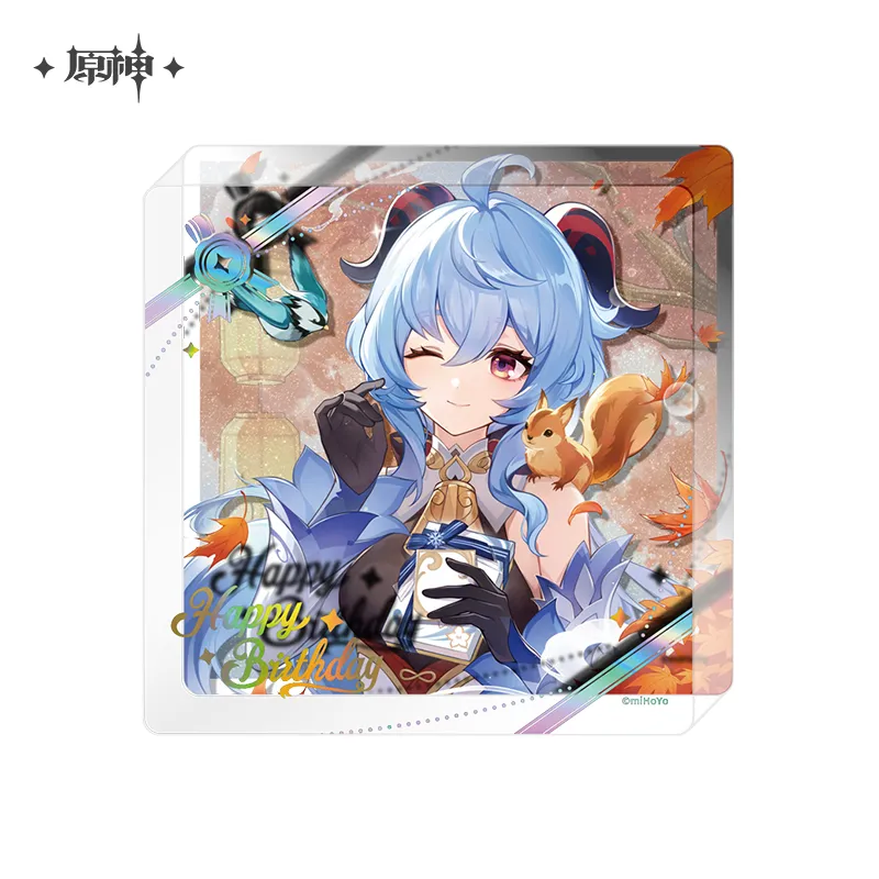Genshin Impact The Day of Destiny Series Thick Acrylic Coaster 2025