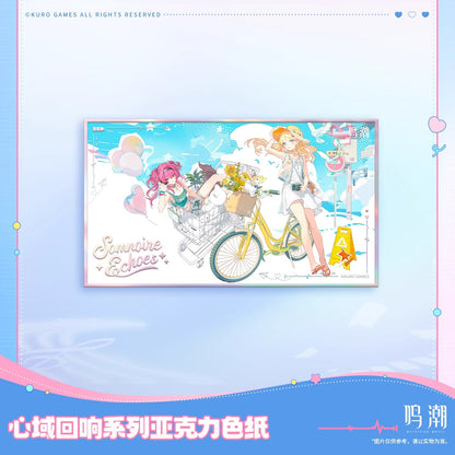 Somnoire Echoes Series Acrylic Shikishi Cardboard (Rover, Cartethyia, Lupa)