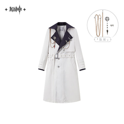 Frost and Flame Series Fatui Harbinger Impression Long Coat