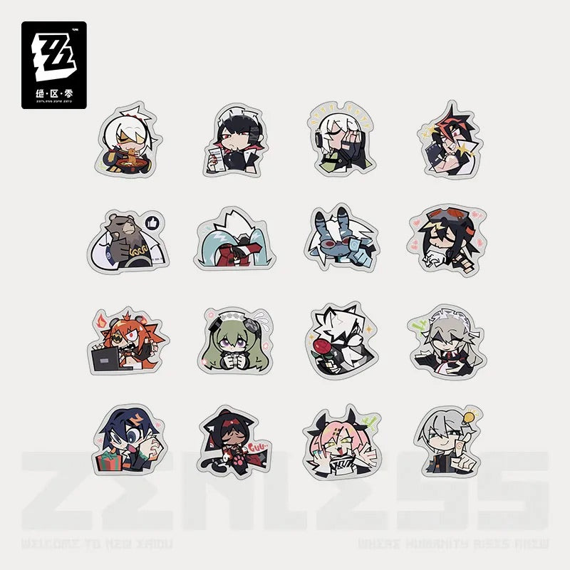 Zenless Zone Zero Emoji Sticker Vol 2 (Not For Sale)