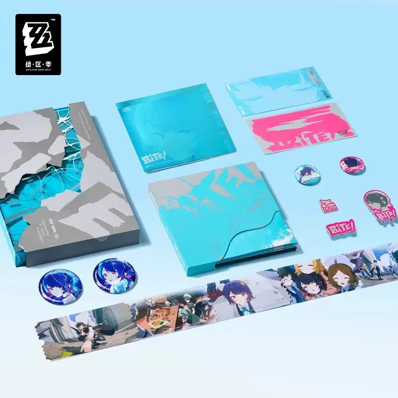 BITE! Jaw Series Ellen Joe EP Collection Album Zenless Zone Zero Collector’s Edition ACG Go Anime www.acg-go.com CD, Zenless Zone Zero