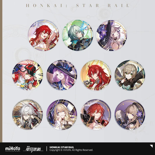 Honkai: Star Rail The Erudition Character Warp Artwork Tinplate Badge