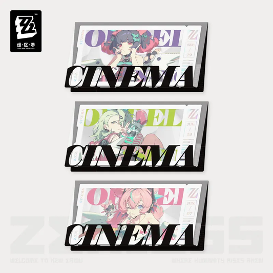 Zenless Zone Zero Mindscape Cinema Series Angels of Delusion Collection Cardboard Set