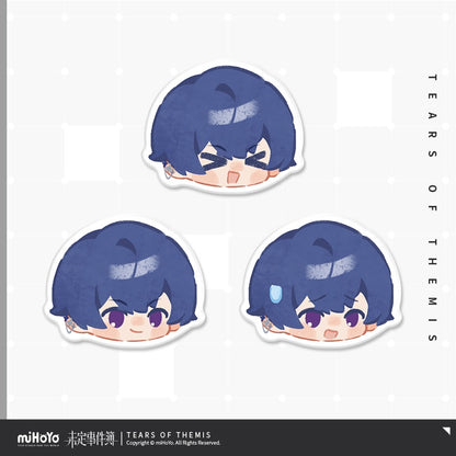 Tears of Themis Love & Wanderlust Series Chibi Ceramic Refrigerator Magnets