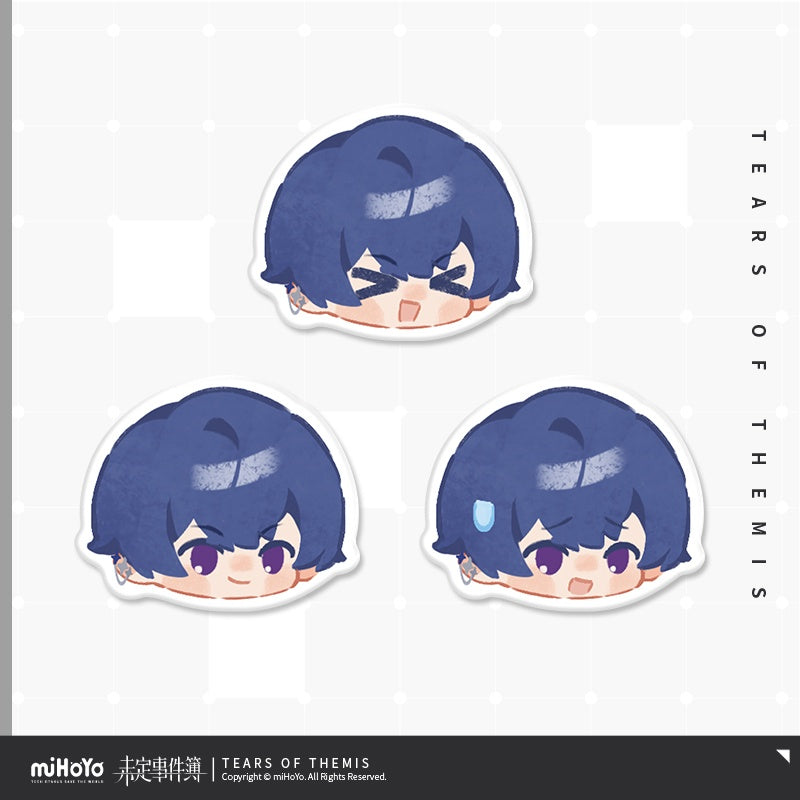 Tears of Themis Love & Wanderlust Series Chibi Ceramic Refrigerator Magnets