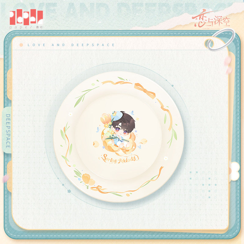 Love and Deepspace Spring Melody Series Plate