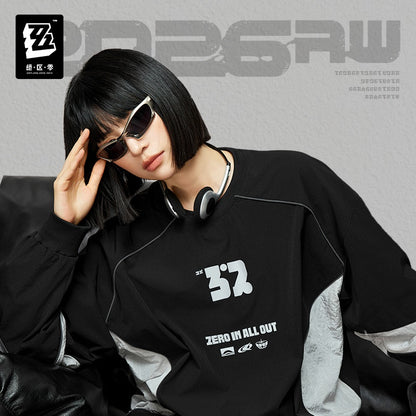 Zenless Zone Zero 2026AW｜Patchwork Sports Quick-Dry Pullover Top