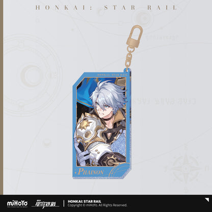 Invitation From The Stellar Series Quicksand Acrylic Keychain