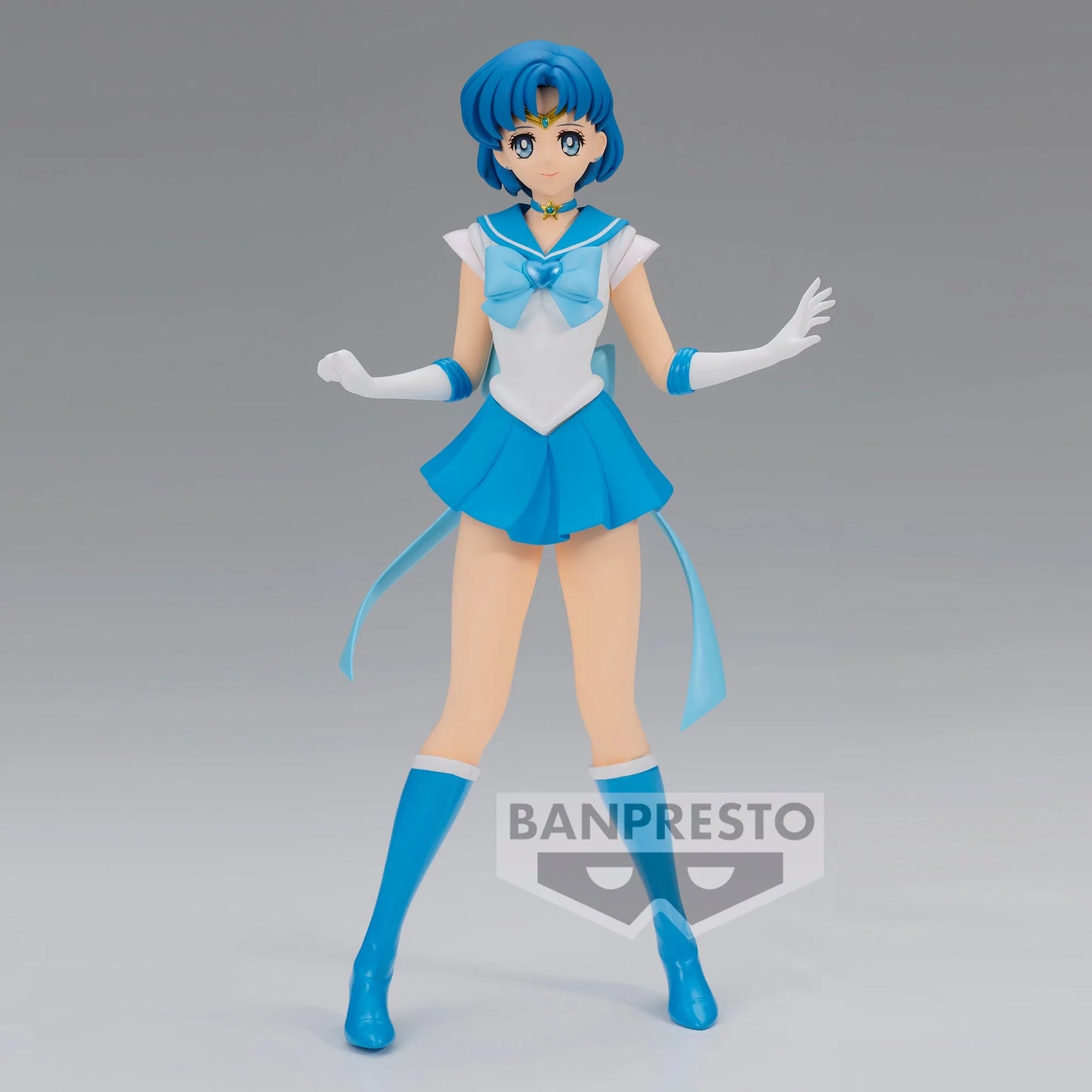 BANPRESTO Sailor Moon Eternal: The Movie Glitter & Glamours Super Sailor Mercury Figure