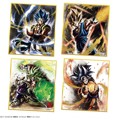 Dragon Ball Shikishi Art Card Board Raging with Chewing Gum