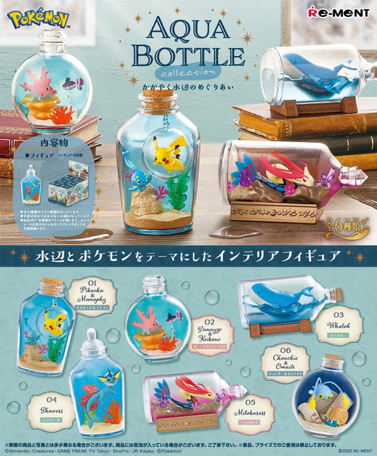 Re-Ment Pokemon Aqua Bottle Mystery Box