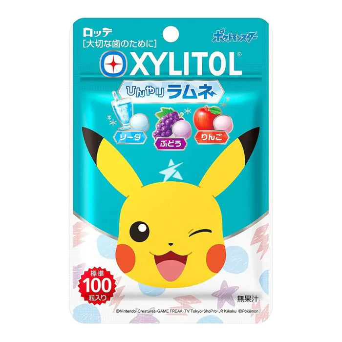 Pokemon Xylitol Ramune Candy