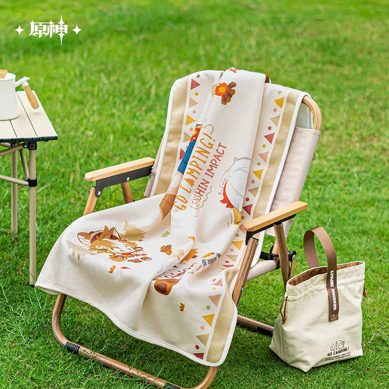 Go Camping Series Plush Blanket