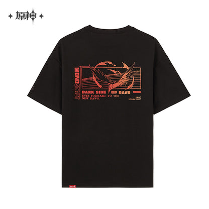 Genshin Impact Flames of Dawn T-shirt Diluc Version