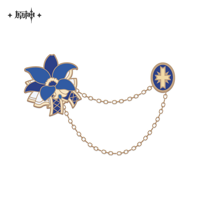 Genshin Impact Artifacts Metal Brooch Noblesse Oblige