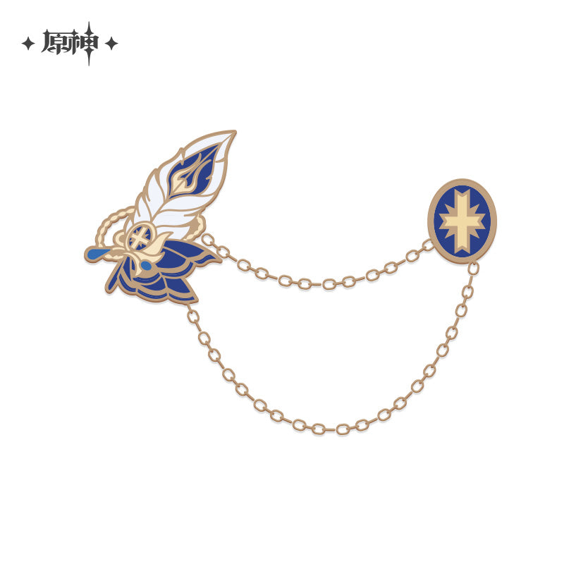 Genshin Impact Artifacts Metal Brooch Noblesse Oblige