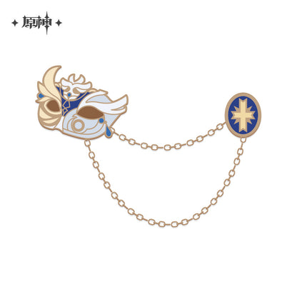 Genshin Impact Artifacts Metal Brooch Noblesse Oblige