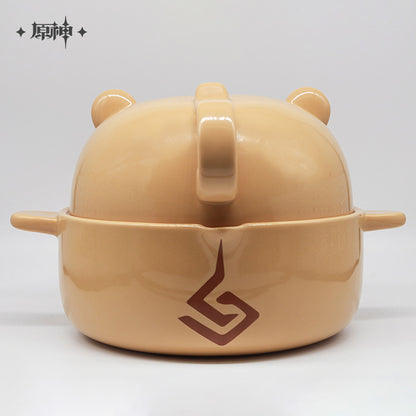 Genshin Impact Guoba Individual Size Ceramic Ramen Bowl