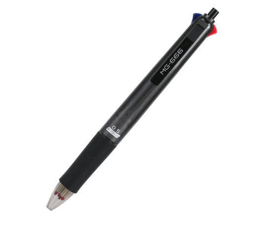 M&G 4-in-1 Multicolor Retractable Ballpoint pen 0.5mm (Black Tube)