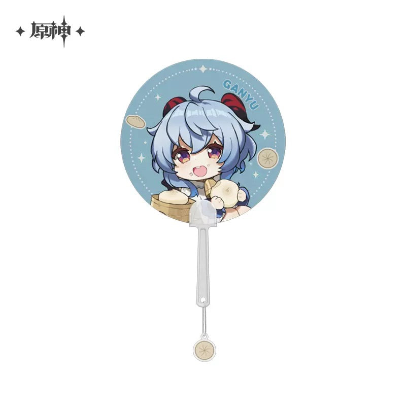 Genshin Impact Children's Dreams and Treasures Theme Series Round Fan (Not For Sale)