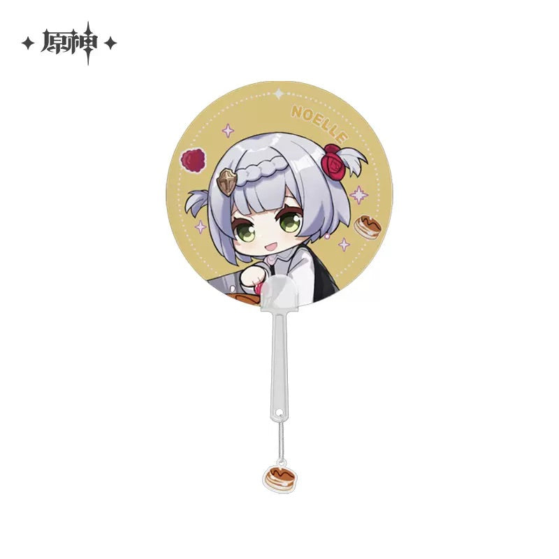 Genshin Impact Children's Dreams and Treasures Theme Series Round Fan (Not For Sale)