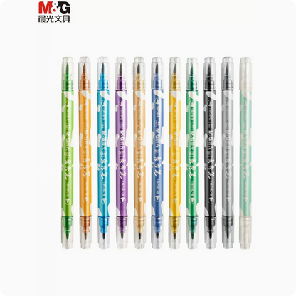 M&G Metallic Twin-tip Marker Pens