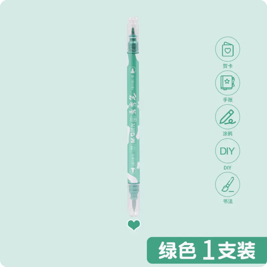M&G Metallic Twin-tip Marker Pens