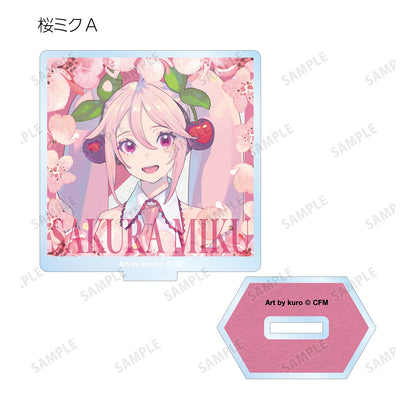 Sakura Miku Art By Kuro Acrylics Standee Mystery Box