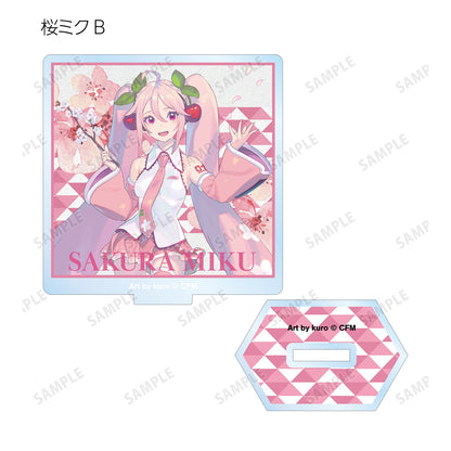 Sakura Miku Art By Kuro Acrylics Standee Mystery Box