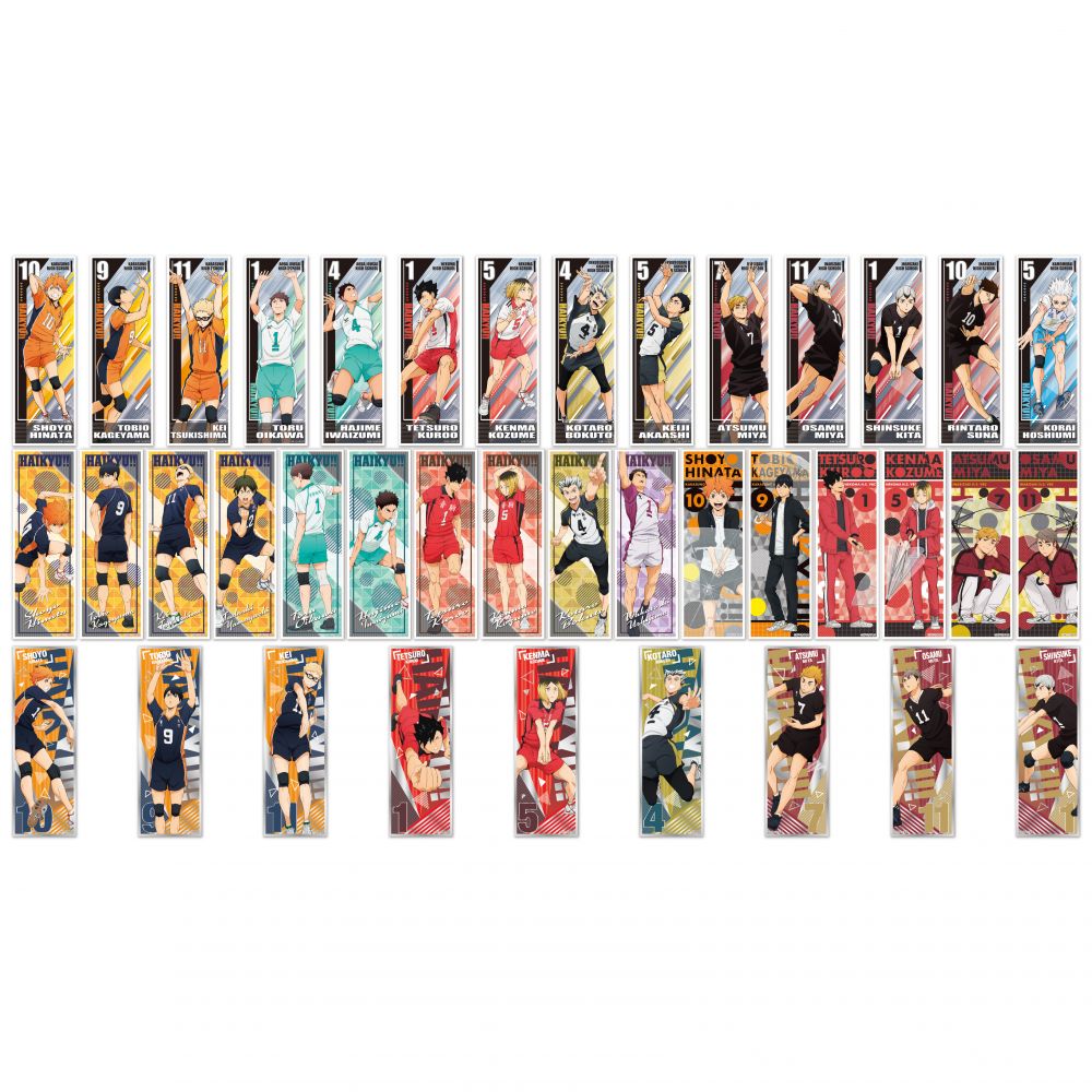 Ensky Haikyu!! Long Sticker Vol.2 Mystery Box
